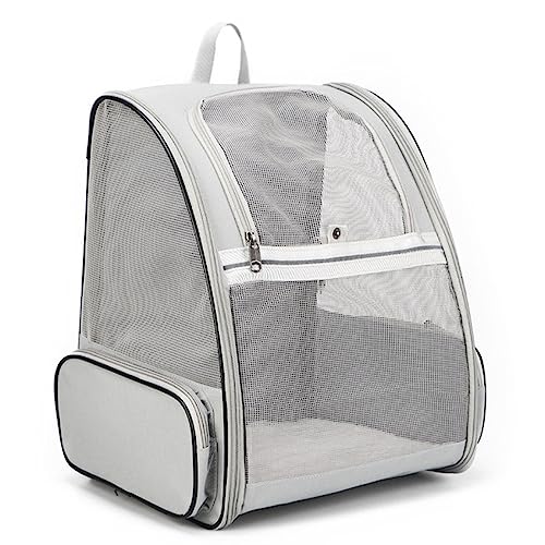 Tragbare Katze Welpe Tasche Faltbar Haustier Katze Carrier Rucksack Katze Hund Umhängetasche mit Seitentaschen Atmungsaktiv Mesh Reise Safe Bag Carrier für Kleine Hunde Hund für Welpen Mittlere Katzen von BtpOuy