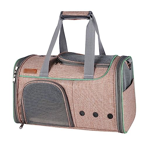 Tragbare Katze Welpe Tasche Faltbare Haustier Hund Sling Carrier Verstellbarer Gurt Schultertaschen Einzelne Katze Hund Carrier Haustier Reise Tragetasche für Doggy Cat für Welpen Mittlere Katzen von BtpOuy