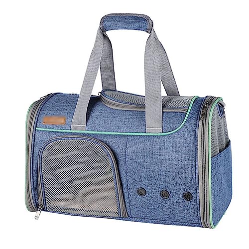 Tragbare Katze Welpe Tasche Faltbare Haustier Hund Sling Carrier Verstellbarer Gurt Schultertaschen Einzelne Katze Hund Carrier Haustier Reise Tragetasche für Doggy Cat für Welpen Mittlere Katzen von BtpOuy