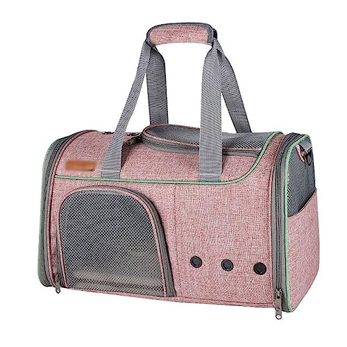 Tragbare Katze Welpe Tasche Faltbare Haustier Hund Sling Carrier Verstellbarer Gurt Schultertaschen Einzelne Katze Hund Carrier Haustier Reise Tragetasche für Doggy Cat für Welpen Mittlere Katzen von BtpOuy