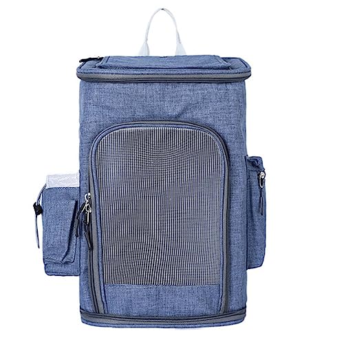 Tragbare Katze Welpe Tasche Haustier Hund Rucksack Hohe Barrel Reise Carrier Safe Bag Carrier Pet Dog Sling Tragetasche für Katzen Kleine Hunde Transport Tragen für Welpen Mittlere Katzen von BtpOuy