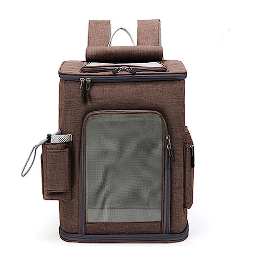 Tragbare Katze Welpe Tasche Haustier Hund Rucksack Hohe Barrel Reise Carrier Safe Bag Carrier Pet Dog Sling Tragetasche für Katzen Kleine Hunde Transport Tragen für Welpen Mittlere Katzen von BtpOuy