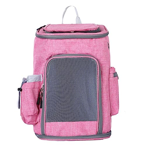 Tragbare Katze Welpe Tasche Haustier Hund Rucksack Hohe Barrel Reise Carrier Safe Bag Carrier Pet Dog Sling Tragetasche für Katzen Kleine Hunde Transport Tragen für Welpen Mittlere Katzen von BtpOuy