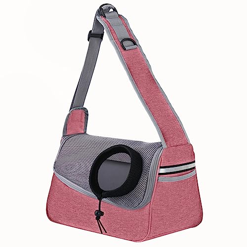 Tragbare Katze Welpe Tasche Haustier Reise Umhängetasche Front Kordelzug Design Atmungsaktive Haustier Sling Carrier Verstellbare Tragetasche für Kleine Hunde Mittlere Katzen für Welpen Mittlere Tragbare Katze Welpe Tasche Haustier Reise Umhängetasche Front Kordelzug Design Atmungsaktive Haustier Sling Carrier Verstellbare Tragetasche für Kleine Hunde Mittlere Katzen für Welpen Mittlere von BtpOuy