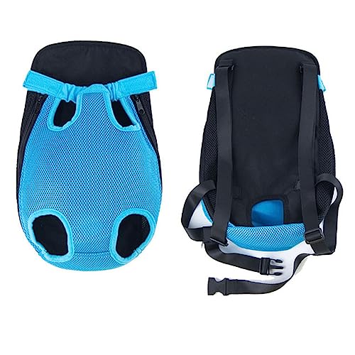 Tragbare Katze Welpe Tasche Haustier Sling Carrier Haustier Hund Sling Carrier mit Vordertasche Telefontasche Sicherheitsschnalle Vorderrucksack für Haustier Outdoor Reise Tragetasche für Welpen Mittlere Katzen von BtpOuy