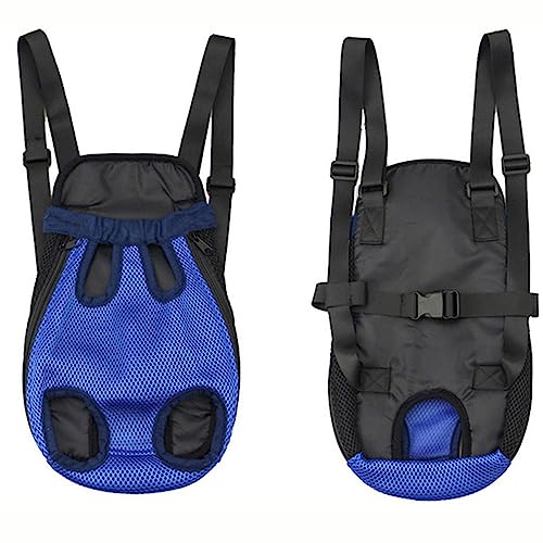 Tragbare Katze Welpe Tasche Haustier Sling Carrier Haustier Hund Sling Carrier mit Vordertasche Telefontasche Sicherheitsschnalle Vorderrucksack für Haustier Outdoor Reise Tragetasche für Welpen Mittlere Katzen von BtpOuy