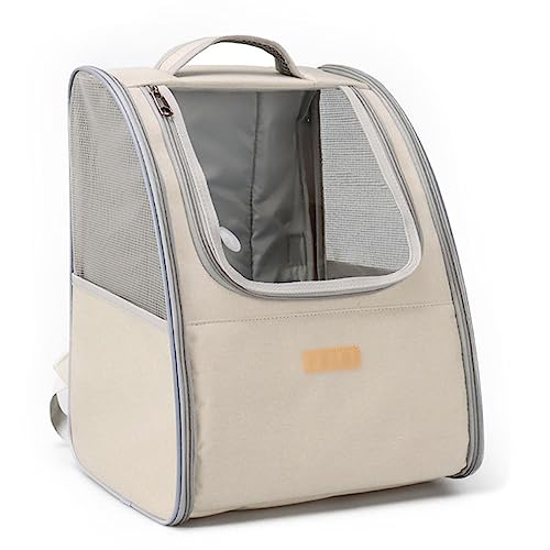 Tragbare Katze Welpe Tasche Haustier Tragetasche Katze Rucksack Atmungsaktiv Outdoor Reisetasche Katze Träger Reise Tote für Katzen Kleine Hunde Tragen Haustier Zubehör für Welpen Mittlere Katzen von BtpOuy