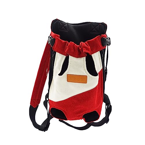 Tragbare Katze Welpe Tasche Haustierartikel Outdoor Katze Tragetaschen Kleine Hund Welpen Katze Reiserucksack Vorderrucksack Hundetragetasche für mittelgroße Katzen Wandern für Welpen Mittlere Katzen von BtpOuy