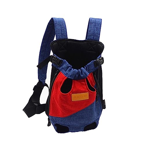 Tragbare Katze Welpe Tasche Haustierartikel Outdoor Katze Tragetaschen Kleine Hund Welpen Katze Reiserucksack Vorderrucksack Hundetragetasche für mittelgroße Katzen Wandern für Welpen Mittlere Katzen von BtpOuy