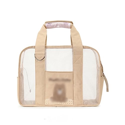 Tragbare Katze Welpe Tasche Hund Katze Tragetasche Schultertasche Single mit hartem Kissen Atmungsaktives Mesh Pet Sling Carrier für Haustier Ausgehende Reisen Camping für Welpen Mittlere Katzen von BtpOuy