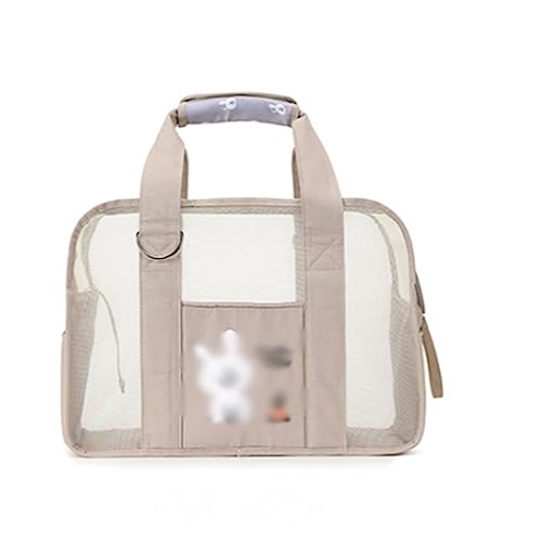 Tragbare Katze Welpe Tasche Hund Katze Tragetasche Schultertasche Single mit hartem Kissen Atmungsaktives Mesh Pet Sling Carrier für Haustier Ausgehende Reisen Camping für Welpen Mittlere Katzen von BtpOuy