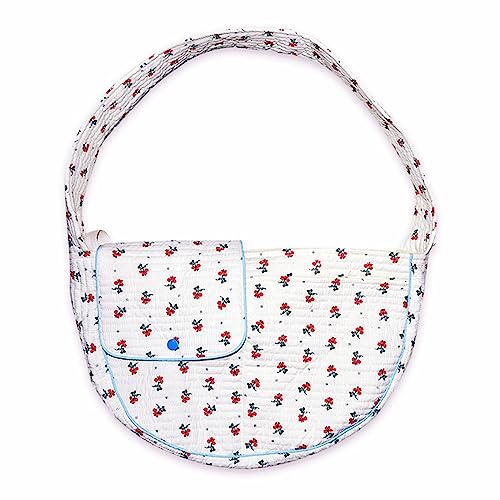 Tragbare Katze Welpe Tasche Kleine Haustier Leinwand Einzel Umhängetasche Tote Katze Tragetaschen Hund Outdoor Reise Handtasche Atmungsaktive Umhängetasche für Kleine Hunde Hund für Welpen Mittlere Katzen von BtpOuy