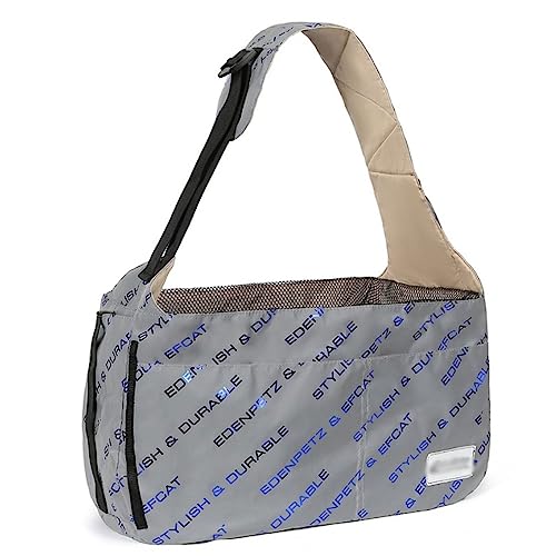 Tragbare Katze Welpe Tasche Kleine Haustier Reise Tote Reise Safe Sling Bag Carrier Soft Sling Carrier Bag Pet Dog Sling Carrier für Kleine Hunde Mittlere Katzen für Welpen Mittlere Katzen von BtpOuy