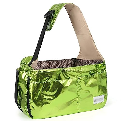 Tragbare Katze Welpe Tasche Kleine Haustier Reise Tote Reise Safe Sling Bag Carrier Soft Sling Carrier Bag Pet Dog Sling Carrier für Kleine Hunde Mittlere Katzen für Welpen Mittlere Katzen von BtpOuy