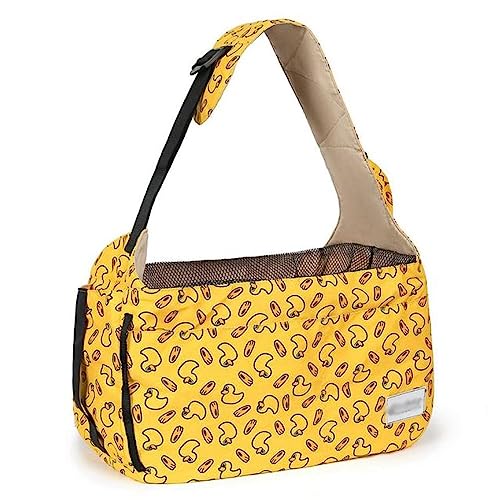 Tragbare Katze Welpe Tasche Kleine Haustier Reise Tote Reise Safe Sling Bag Carrier Soft Sling Carrier Bag Pet Dog Sling Carrier für Kleine Hunde Mittlere Katzen für Welpen Mittlere Katzen von BtpOuy