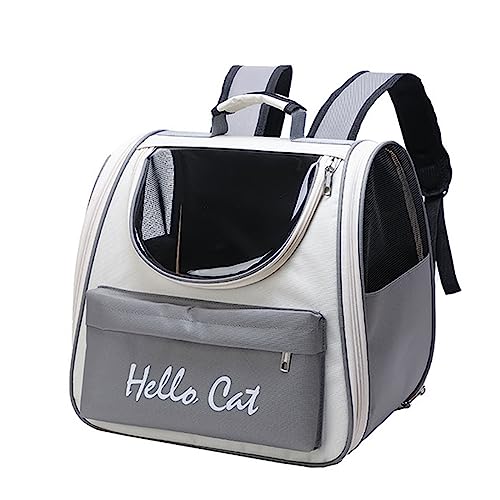 Tragbare Katze Welpe Tasche Nylon Haustier Tragen Rucksack Tragbare Mode Rucksack Haustier Reise Tragetasche Atmungsaktive Mesh Haustier Tasche für Tragen Doggy Cat Yorkie für Welpen Mittlere Katzen von BtpOuy