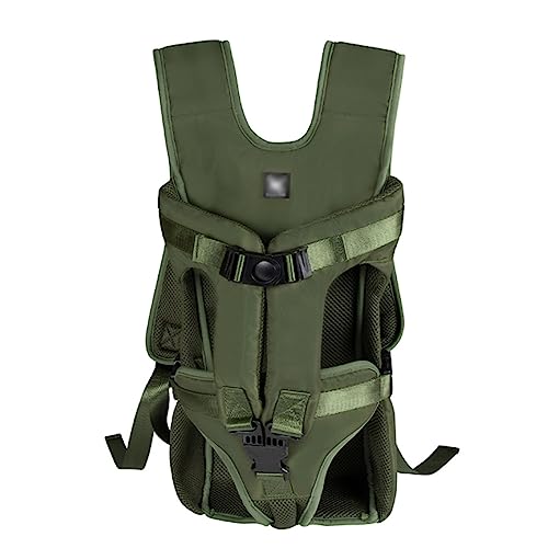 Tragbare Katze Welpe Tasche Polyester Hundetrage Rucksack Voll Geöffnet Haustier Sling Carrier Verstellbarer Vorderrucksack Welpentrage Carrier für Doggy Yorkie für Welpen Mittlere Katzen von BtpOuy