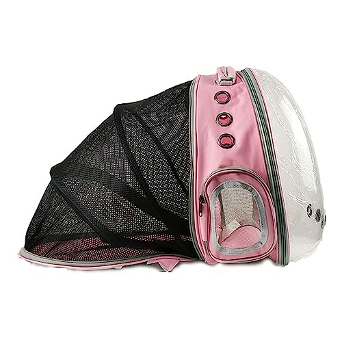 Tragbare Katze Welpe Tasche Welpe Kätzchen Brust Pack Erweiterbar Rucksack Front Rucksack Katze Raum Kapsel Rucksack Lüften Haustier Artikel für Kleine Hunde Katze für Welpen Mittlere Katzen von BtpOuy