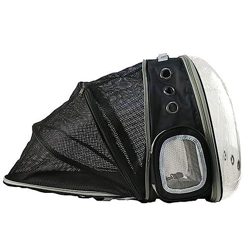 Tragbare Katze Welpe Tasche Welpe Kätzchen Brust Pack Erweiterbar Rucksack Front Rucksack Katze Raum Kapsel Rucksack Lüften Haustier Artikel für Kleine Hunde Katze für Welpen Mittlere Katzen von BtpOuy