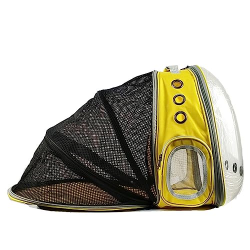 Tragbare Katze Welpe Tasche Welpe Kätzchen Brust Pack Erweiterbar Rucksack Front Rucksack Katze Raum Kapsel Rucksack Lüften Haustier Artikel für Kleine Hunde Katze für Welpen Mittlere Katzen von BtpOuy