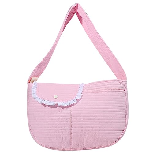 Tragbare Katzen-Welpen-Tasche, schöne Umhängetasche, Haustiertasche, Spitzenrand, Katzen-Tragetaschen, tragbare Tasche, Schultertragetasche, Hundeschlinge für Katzen, Outdoor, Reisen, für Welpen, mittelgroße Katzen Tragbare Katzen-Welpen-Tasche, schöne Umhängetasche, Haustiertasche, Spitzenrand, Katzen-Tragetaschen, tragbare Tasche, Schultertragetasche, Hundeschlinge für Katzen, Outdoor, Reisen, für Welpen, mittelgroße Katzen von BtpOuy