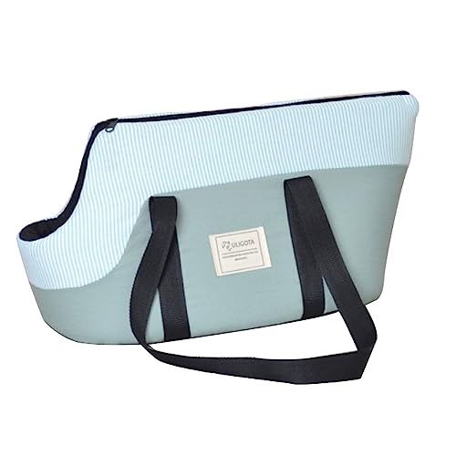 Tragbare Katzen-Welpen-Tasche, tragbare Haustiertasche, ein offener Mund, Haustierschlinge, Tragetasche, weich, bequem, kleine Hunde und Katzen, Tragetasche, Tragetasche für kleine Haustiere, Outdoor-Reisen für Welpen, mittelgroße Katzen von BtpOuy