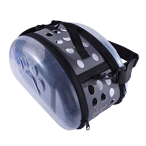 Tragbare Katzen-Welpen-Tasche, transparent, Haustier-Outing-Tasche, EVA-Katzenträger, atmungsaktive Netz-Schultertaschen, einzelne Fluggesellschaft, Transporttasche für Hunde, Yorkie, für Welpen, mittelgroße Katzen von BtpOuy