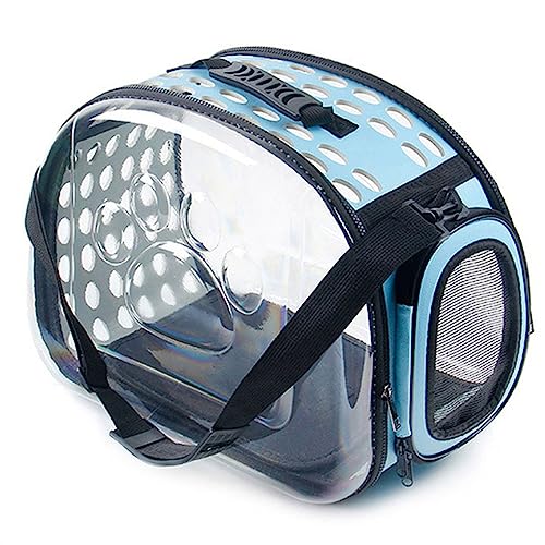 Tragbare Katzen-Welpen-Tasche, transparent, Haustier-Outing-Tasche, EVA-Katzenträger, atmungsaktive Netz-Schultertaschen, einzelne Fluggesellschaft, Transporttasche für Hunde, Yorkie, für Welpen, Tragbare Katzen-Welpen-Tasche, transparent, Haustier-Outing-Tasche, EVA-Katzenträger, atmungsaktive Netz-Schultertaschen, einzelne Fluggesellschaft, Transporttasche für Hunde, Yorkie, für Welpen, von BtpOuy