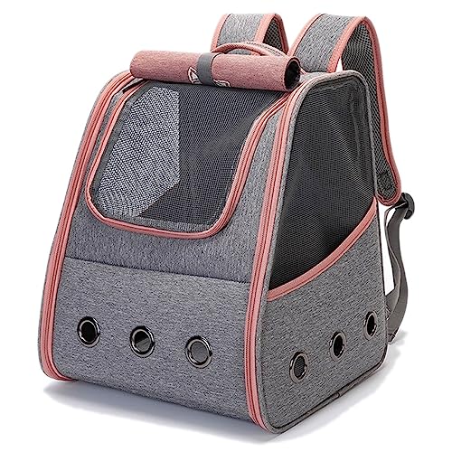 Tragbare Katzen-Welpen-Tasche Katzenträger, Reisetasche, Welpenrucksack, Haustier-Tragetasche, atmungsaktiv, Outdoor-Reisetasche für Katzen, kleine Hunde, Haustierbedarf für Welpen, mittelgroße Katzen Tragbare Katzen-Welpen-Tasche Katzenträger, Reisetasche, Welpenrucksack, Haustier-Tragetasche, atmungsaktiv, Outdoor-Reisetasche für Katzen, kleine Hunde, Haustierbedarf für Welpen, mittelgroße Katzen von BtpOuy