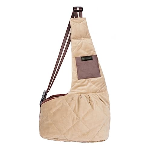 Tragbare Katzen-Welpen-Tasche Neuheit Oxford-Gewebe Welpen-Tragetaschen-Tragetaschen Haustier Verstellbarer gepolsterter Schultergurt Tragetasche für Doggy Doggie Yorkie für Welpen Mittlere Katzen von BtpOuy