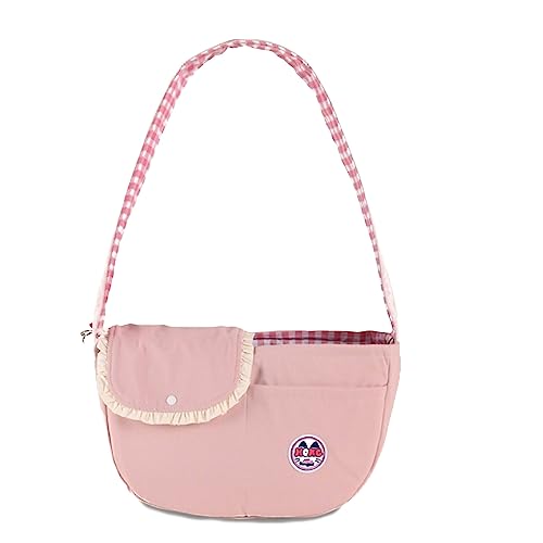 Tragbare Katzen-Welpen-Tasche Spitzentasche Katzen-Tragetaschen Schöne Umhängetasche Haustiertasche Tragbare Tasche Schultertrage Tragetasche Hundeschlinge Tragetasche für Katze Outdoor Reisen für Welpen Mittlere Katzen von BtpOuy