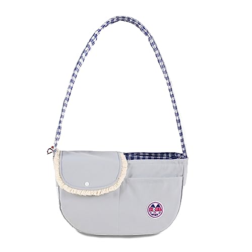 Tragbare Katzen-Welpen-Tasche Spitzentasche Katzen-Tragetaschen Schöne Umhängetasche Haustiertasche Tragbare Tasche Schultertrage Tragetasche Hundeschlinge Tragetasche für Katze Outdoor Reisen für Welpen Mittlere Katzen von BtpOuy