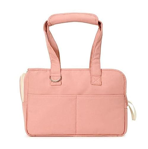 Tragbare Katzen-Welpen-Tasche für kleine Haustiere, süßer Stil, weiche Seiten, Schultertaschen mit Hartfasertasche, Schultertragetasche für Welpen, mittelgroße Katzen für Welpen, mittelgroße Katzen von BtpOuy