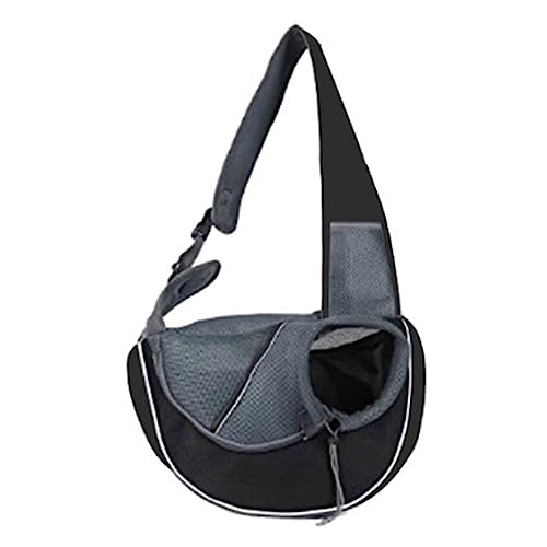 Tragbare Katzen-Welpen-Tasche mit Kordelzug, kleine Haustier-Tragetasche, atmungsaktiv, freihändige Schultertasche, Crossbody-Tasche für Welpen, Kätzchen, Outgoing für Welpen, mittelgroße Katzen von BtpOuy