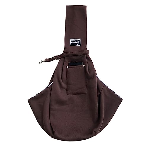 Tragbare Katzen-Welpentasche Haustier Hund Tragetasche Kätzchen Hund Katzen Schultertasche Single Comfort Sling Handtasche Tote Pouch für Katzen Welpen Outdoor Reisen Wandern für Welpen Mittlere von BtpOuy