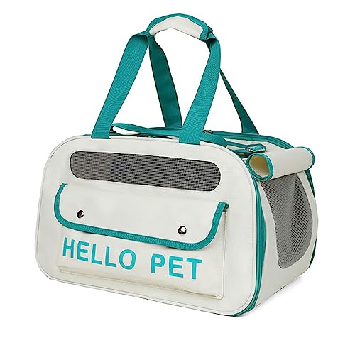 Tragbare Tragetasche für Katzen, Welpen, Haustiere, Katzen, Handtasche, tragbare Haustier-Tragetasche, Tragetasche, mit Schultergurt, Schultertragetasche für Haustiere, Outdoor-Wandern, für Welpen, von BtpOuy