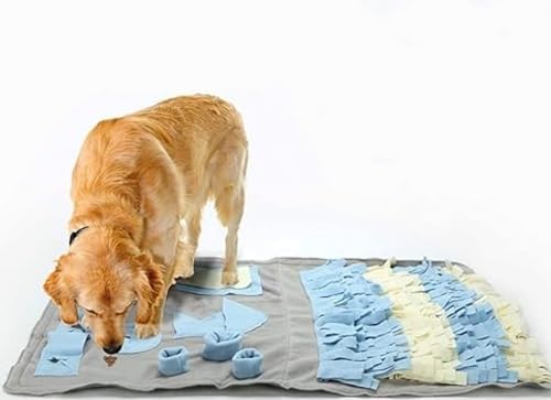 Btrice Pet Sniffing Teppich Hund Nase Teppich Sniffing Gras Hundespielzeug Foster Feeding Smart Toys Pet Sniffing Mat von Btrice