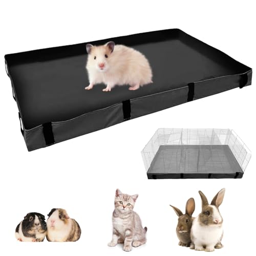 Meerschweinchen-Käfig-Planenboden, 121,9 x 61 cm, wasserdichter Meerschweinchen-Käfig für C- und C-Gitter, waschbare Planenunterseite, Meerschweinchen-Bettwäsche für Kaninchen, Hamster, Igel, Meerschweinchen-Käfig-Planenboden, 121,9 x 61 cm, wasserdichter Meerschweinchen-Käfig für C- und C-Gitter, waschbare Planenunterseite, Meerschweinchen-Bettwäsche für Kaninchen, Hamster, Igel, von Btstil