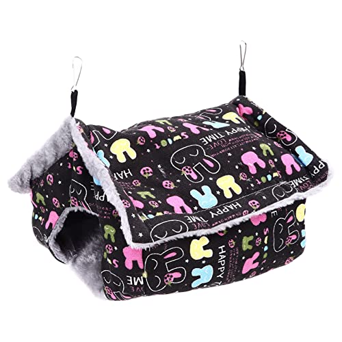 Buachois Vogelnest, weiches bequemes Vogelhängebett, tragbare Größe Platz sparen einfache Reinigung von Sittich Nest für Papageien Hamster Eichhörnchen von Buachois