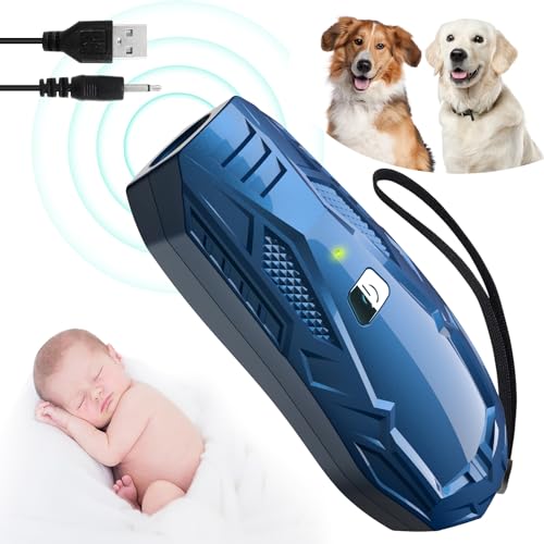 Anti-Bell-Gerät, Ultraschall, klein und tragbar, Stopp-Hunde-Bell-Gerät, Handgerät, kein Bellen, Hunde-Bell-Kontrollgerät mit breiter Reichweite, Bell-Stopper für Welpen, kleine, große Hunde, draußen Anti-Bell-Gerät, Ultraschall, klein und tragbar, Stopp-Hunde-Bell-Gerät, Handgerät, kein Bellen, Hunde-Bell-Kontrollgerät mit breiter Reichweite, Bell-Stopper für Welpen, kleine, große Hunde, draußen von Bubbacare