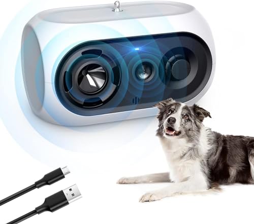 Anti-Bell-Gerät, Ultraschall-Hunde-Bellgerät stoppt Hundebellen, wiederaufladbarer Ultraschall-Bellstopper mit 3 Modi, automatischer Bell-Stopper, Hunde-Bell-Abschreckung für Welpen, große Hunde Anti-Bell-Gerät, Ultraschall-Hunde-Bellgerät stoppt Hundebellen, wiederaufladbarer Ultraschall-Bellstopper mit 3 Modi, automatischer Bell-Stopper, Hunde-Bell-Abschreckung für Welpen, große Hunde von BUBBA