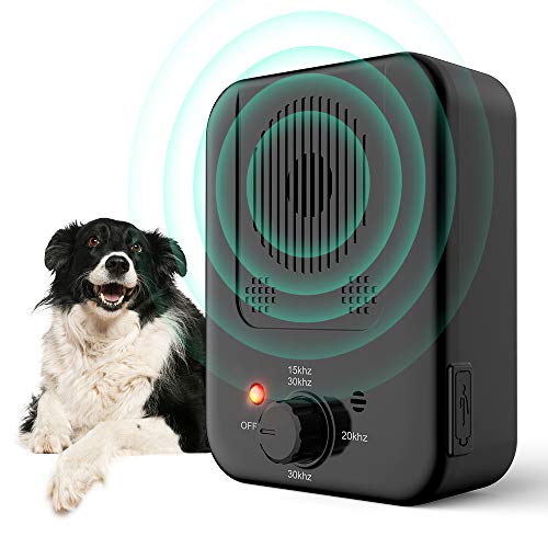 Anti Bell Gerät Hunde, 3 Modi Anti Bell für Hunde, 33FT Wiederaufladbares Antibell Ultraschall Gerät, Automatisch Anti-bell-mittel für Hunde für Kleine Große Hunde, Hunde Bellen Stopper Innen Anti Bell Gerät Hunde, 3 Modi Anti Bell für Hunde, 33FT Wiederaufladbares Antibell Ultraschall Gerät, Automatisch Anti-bell-mittel für Hunde für Kleine Große Hunde, Hunde Bellen Stopper Innen von Bubbacare