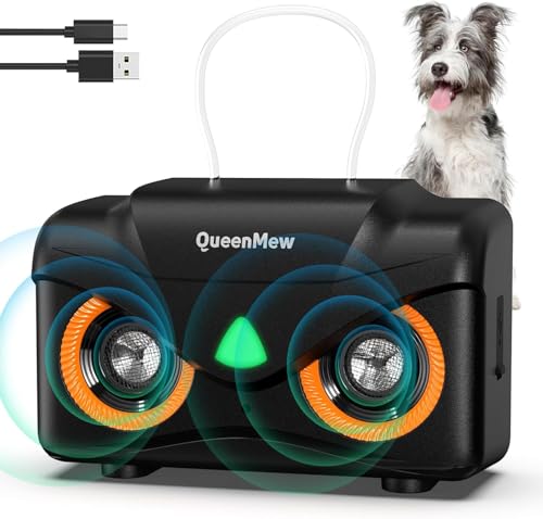 Anti Bell Gerät Hunde, 3 Modi Antibell Ultraschall Gerät mit 2 Leistungsstarken Sendern, Antibell für Hunde 50FT Effektiv Anti Bell, Mini Hundeabwehr Ultraschall für Kleine Große Hunde Drinnen Draußen Anti Bell Gerät Hunde, 3 Modi Antibell Ultraschall Gerät mit 2 Leistungsstarken Sendern, Antibell für Hunde 50FT Effektiv Anti Bell, Mini Hundeabwehr Ultraschall für Kleine Große Hunde Drinnen Draußen von Bubbacare