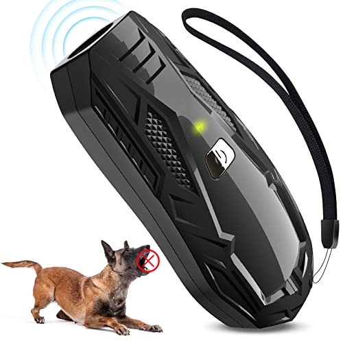 Antibell für Hunde, Ultraschall Anti Bell Gerät Bellenstopper Hund, Ultraschall-Anti-Bellgerät Hundebellen-Abschreckmittel Hunderindenstopper für Kleine Große Hunde Innen Außenbereich Antibell Hund Antibell für Hunde, Ultraschall Anti Bell Gerät Bellenstopper Hund, Ultraschall-Anti-Bellgerät Hundebellen-Abschreckmittel Hunderindenstopper für Kleine Große Hunde Innen Außenbereich Antibell Hund von Bubbacare