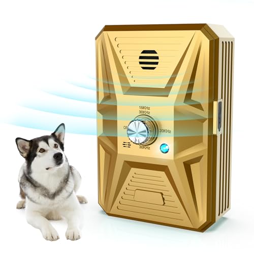 Antibell für Hunde, Ultraschall Hunde Anti Bellen Gerät, Antibell Gerät Hund Anti Bellgerät Bellenstopper Antibell für Hunde Hundebellen-Abschreckmittel Hunderindenstopper für Kleine Große (Schwarz) von Bubbacare