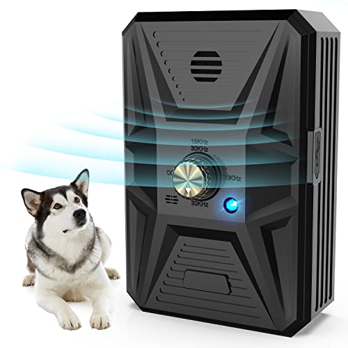 Antibell für Hunde, Ultraschall Hunde Anti Bellen Gerät, Antibell Gerät Hund Anti Bellgerät Bellenstopper Antibell für Hunde Hundebellen-Abschreckmittel Hunderindenstopper für Kleine Große (Blau) von Bubbacare