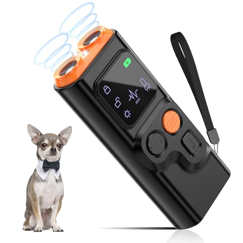 Antibell für Hunde,4 Ebenen Ultraschall Anti Bell Gerät Hunde,Handheld Anti Bell Gerät Hunde,Hund Antibell,LED Anti Bellen Gerät ,Antibell Ultraschall Hund,Antibell Ultraschall Gerät Innen Draußen Antibell für Hunde,4 Ebenen Ultraschall Anti Bell Gerät Hunde,Handheld Anti Bell Gerät Hunde,Hund Antibell,LED Anti Bellen Gerät ,Antibell Ultraschall Hund,Antibell Ultraschall Gerät Innen Draußen von Bubbacare