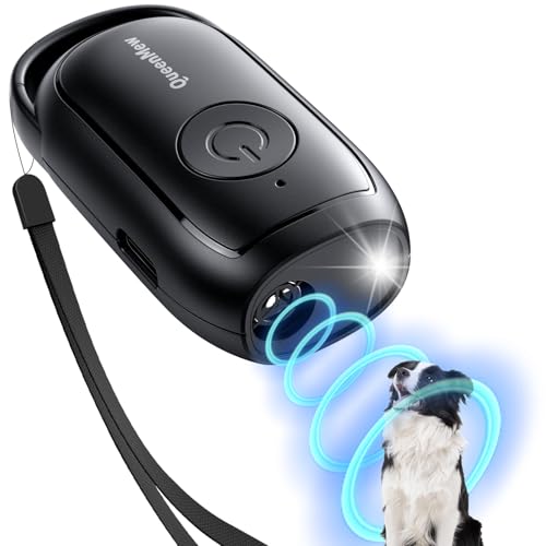 Bubbacare Anti Bell Gerät Hunde, Tragbares Antibell Ultraschall Gerät mit Variabler Frequenz und Blitzlicht, 26 Fuß Wiederaufladbar Antibell für Hund Innen- und Außenbereich Bubbacare Anti Bell Gerät Hunde, Tragbares Antibell Ultraschall Gerät mit Variabler Frequenz und Blitzlicht, 26 Fuß Wiederaufladbar Antibell für Hund Innen- und Außenbereich von Bubbacare