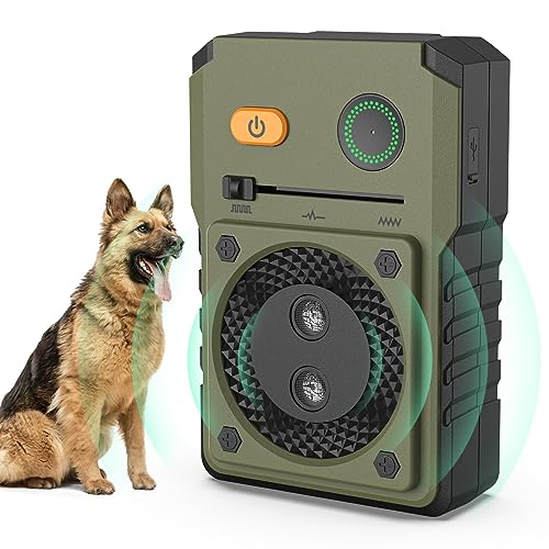 Bubbacare Anti Bell Gerät Hunde, Ultraschall Antibell für Hunde mit 3 Modi bis zu 50FT Wirksame Kontrolle Bereich, IPX4 Wasserdicht Antibell Ultraschall Gerät für den Außen und Innenbereich Bubbacare Anti Bell Gerät Hunde, Ultraschall Antibell für Hunde mit 3 Modi bis zu 50FT Wirksame Kontrolle Bereich, IPX4 Wasserdicht Antibell Ultraschall Gerät für den Außen und Innenbereich von Bubbacare