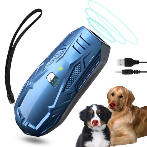 Bubbacare Anti Bellen Gerät, Ultraschall Handheld Anti-Bell-Mittel für Hunde, Tragbar & Wiederaufladbar Antibell Gerät, 5m Reichweite Hundeschreck Ultraschall Trainingsgerät für Kleine Große Hunde Bubbacare Anti Bellen Gerät, Ultraschall Handheld Anti-Bell-Mittel für Hunde, Tragbar & Wiederaufladbar Antibell Gerät, 5m Reichweite Hundeschreck Ultraschall Trainingsgerät für Kleine Große Hunde von Bubbacare